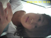 超男双镜头206歪着脖子看镜头,人可爱,小肉瓣也极粉