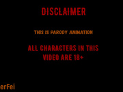 Genshin impact - 3d - Hentai - YanFei got cumflation in the bathroom