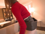 [破解] SONE-915 事務所の社長になればこんなイイ女も抱き放題！お気に入りスリム美白モデルを愛人に囲って仕事の合間に特濃不倫SEX 笹倉彩 - 3of5