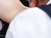 [破解] SONE-901 弱みを握られたKカップ秘書はなめくじ社長におっぱいをふやけるまで舐め犯●れ乳奴●として飼いならされる 鷲尾めい - 2of5