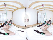 Sexy Onix Babe bating her hungry twat being tied