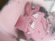 情趣酒店水滴摄像头监控TP鸡巴貌似很粗的瘦高个拉扯撞击女的有些吃不消