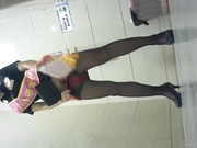 商场厕所全景偷拍 珠宝店搞促销的超美服务员