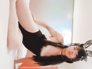 清秀的TS雪妃和男友高级性爱，干柴烈火猛烈的不行不行，深情舌吻你操我我操你 好过瘾！！