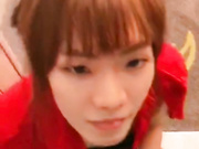 国产CD系列相貌清秀的伪娘凯西帮男友细心的口交 分开长腿被操射男友也要射一起