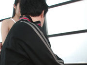 [SSNI-058] 无胸罩巨乳女学生 透明粉红色乳首的诱惑 夢乃あいか - 3of5