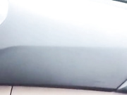 女神级白嫩美女和网约滴滴司机在公路边玩车震