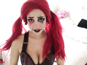 靛蓝白-哈雷奎因