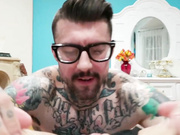 纹身宝贝淫穴展示大鸡巴爆菊深插高潮